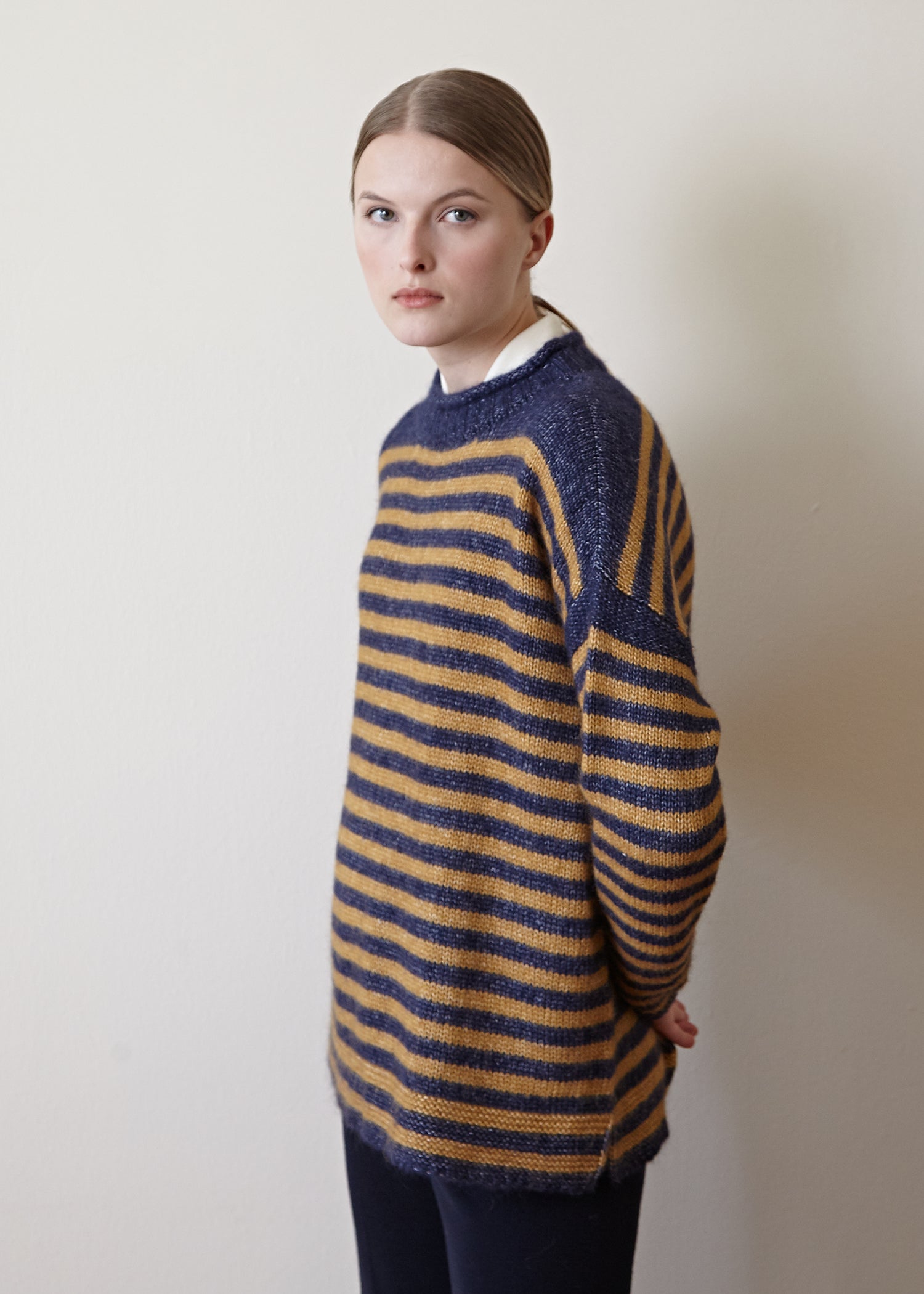 Striped Guernsey Sweater