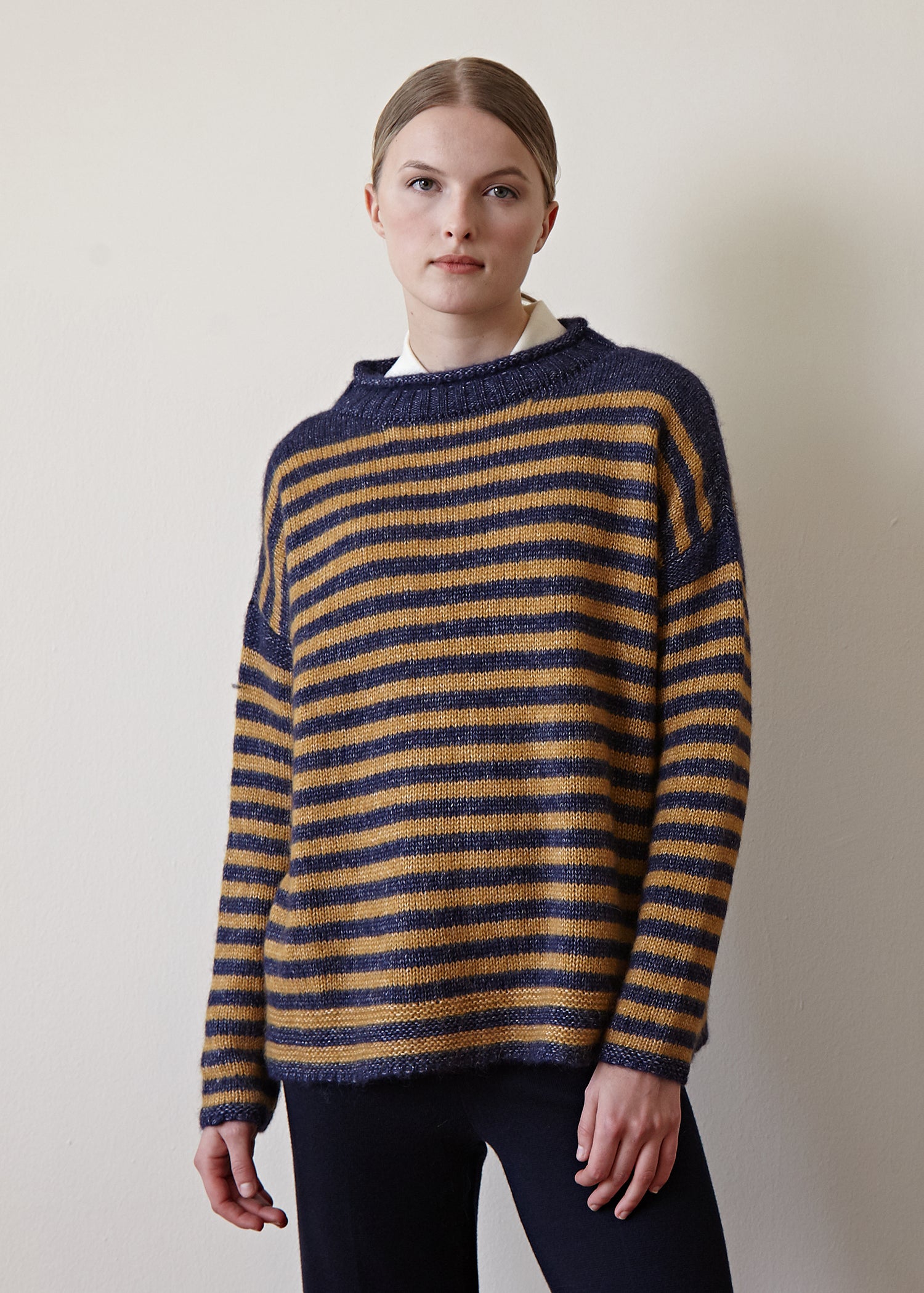 Striped Guernsey Sweater