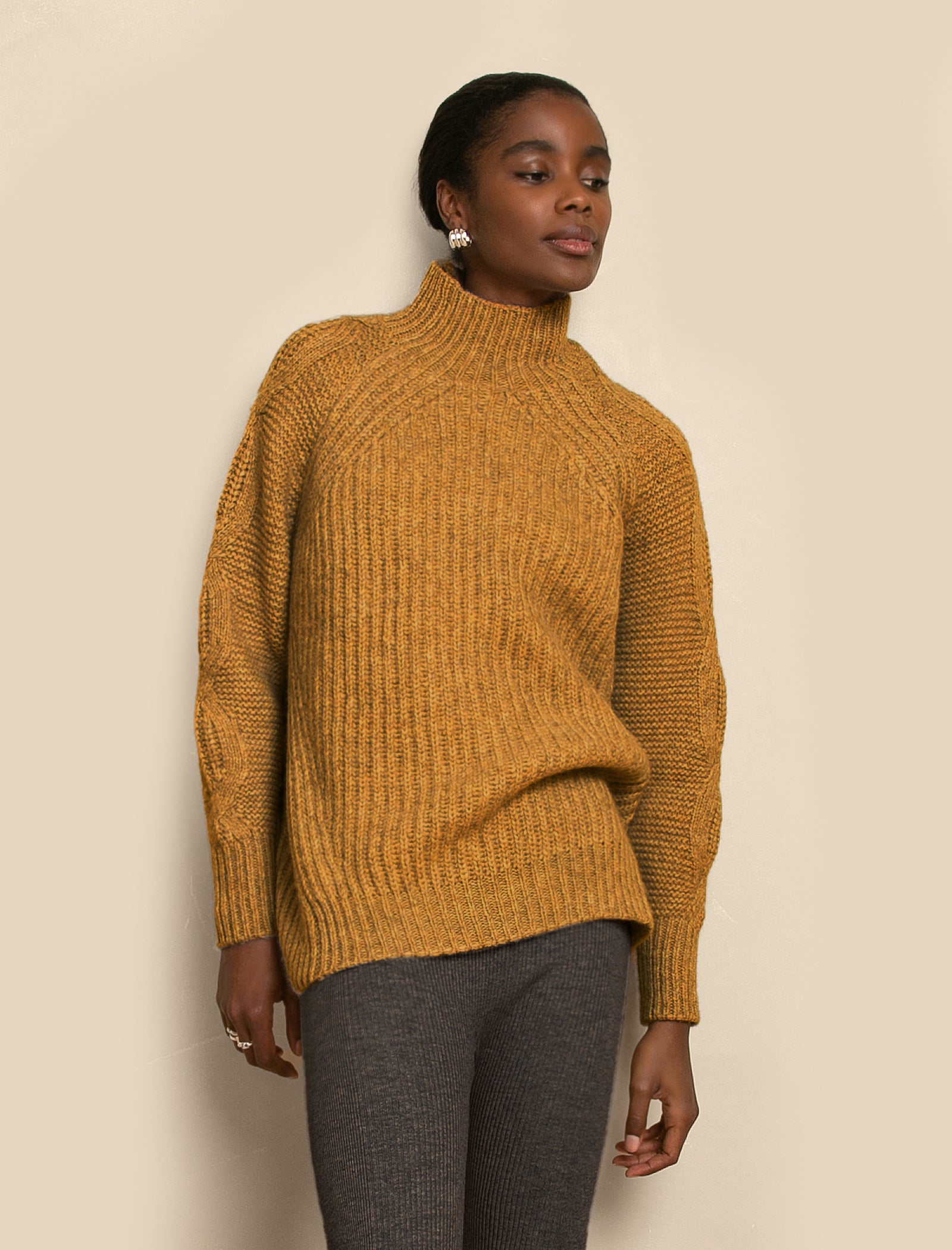 LORI FUNNEL NECK TUNIC