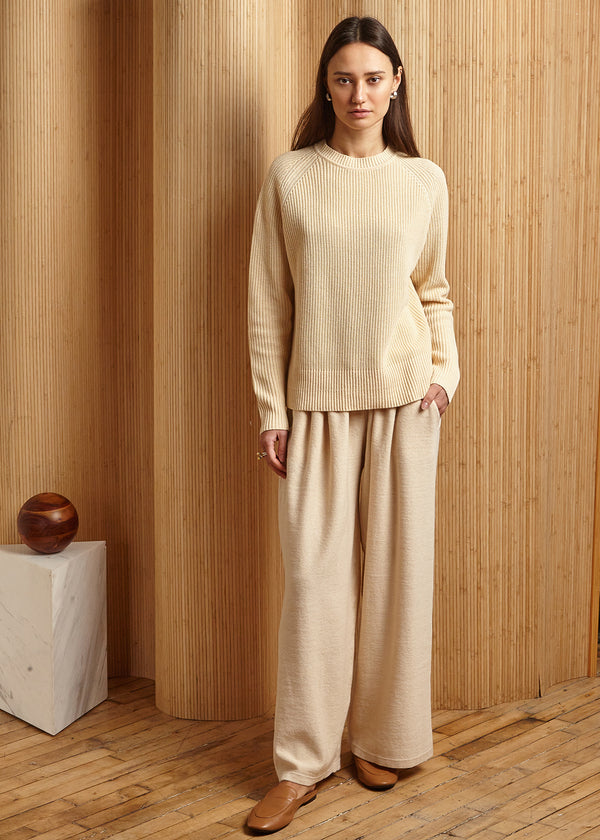 Romy Ribbed Crew